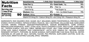 allergy free snacks nutritional label kc style