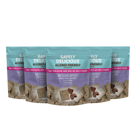 Allergy-Friendly Mocha Bites® 5 Pack – Safely Delicious®
