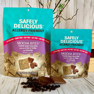 allergy free friendly vegan snacks mocha bites 