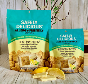 snack allergy free vegan lemony bites