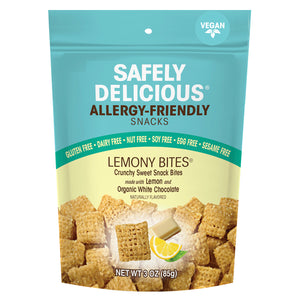 vegan allergy friendly snacks lemony bites by safely delicious