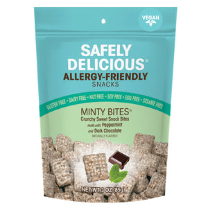 vegan friendly allergy free snacks minty bites